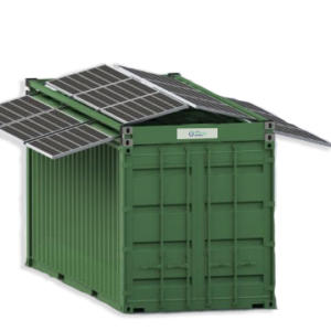 Cadre container photovoltaïque